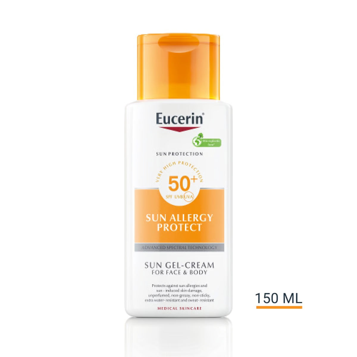 EUCERIN SUN GEL CREAM ALLERGY PROTECT CARA Y CUERPO 150ML