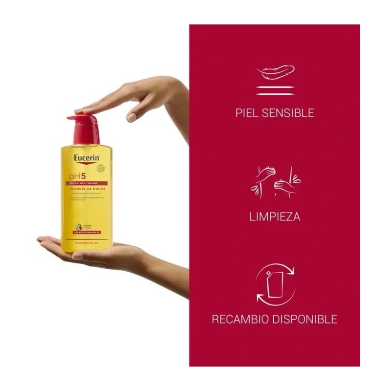 EUCERIN OLEOGEL DE BAÑO 400 ML