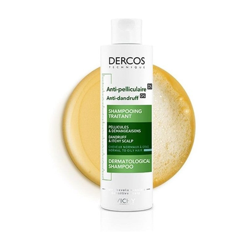 CHAMPU DERCOS ANTICASPA CABELLO GRASO 400ML