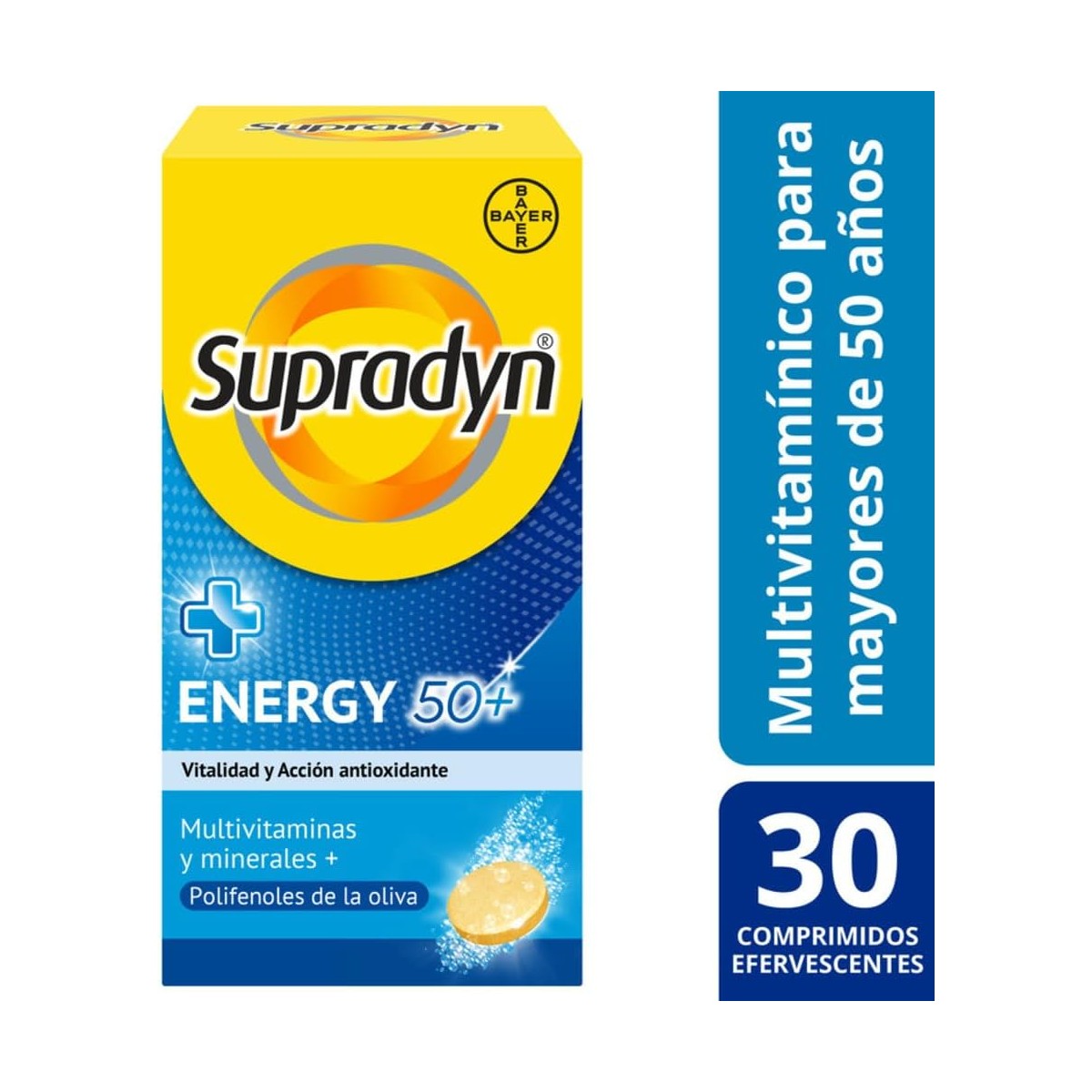 SUPRADYN ENERGY 50+ 30 COMPRIMIDOS