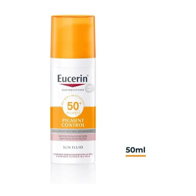 EUCERIN SUN PIGMENT CONTROL SIN COLOR SPF50+ 50 ML