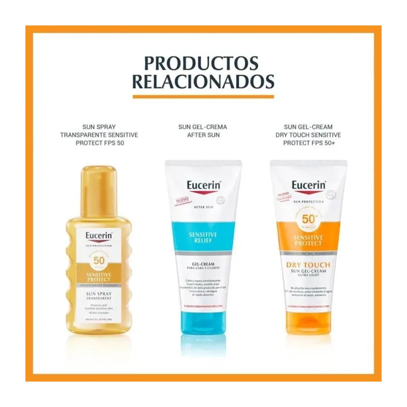 EUCERIN SUN OIL CONTROL GEL CREMA SPF50+ 50ML TINTED MEDIO