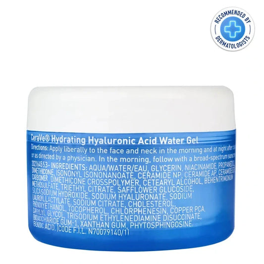 CERAVE WATER GEL HIDRATANTE ÁCIDO HILAURÓNICO