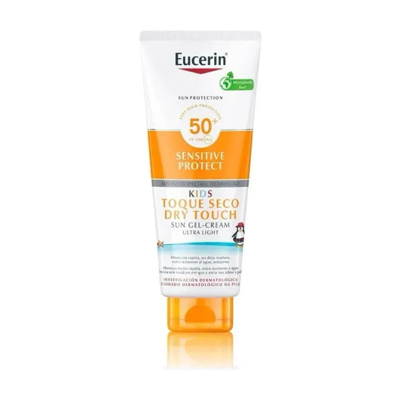 EUCERIN SUN KIDS TOQUE SECO SPF50+ 400ML GEL CREAM