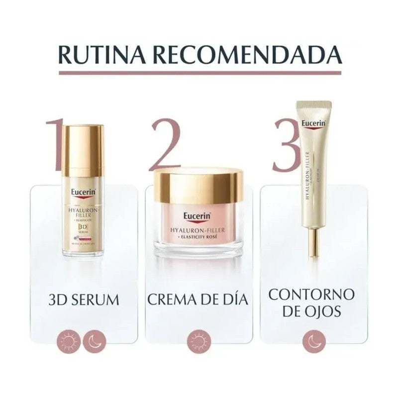 EUCERIN HYALLURON FILLER ELASTICITY DIA ROSE SPF 30