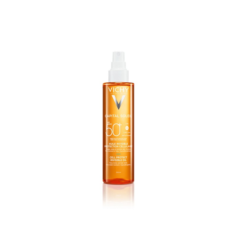 CAPITAL SOLEIL ACEITE INVISIBLE CELL PROTECT CUERPO,ROSTRO Y PUNTAS DEL CABELLO