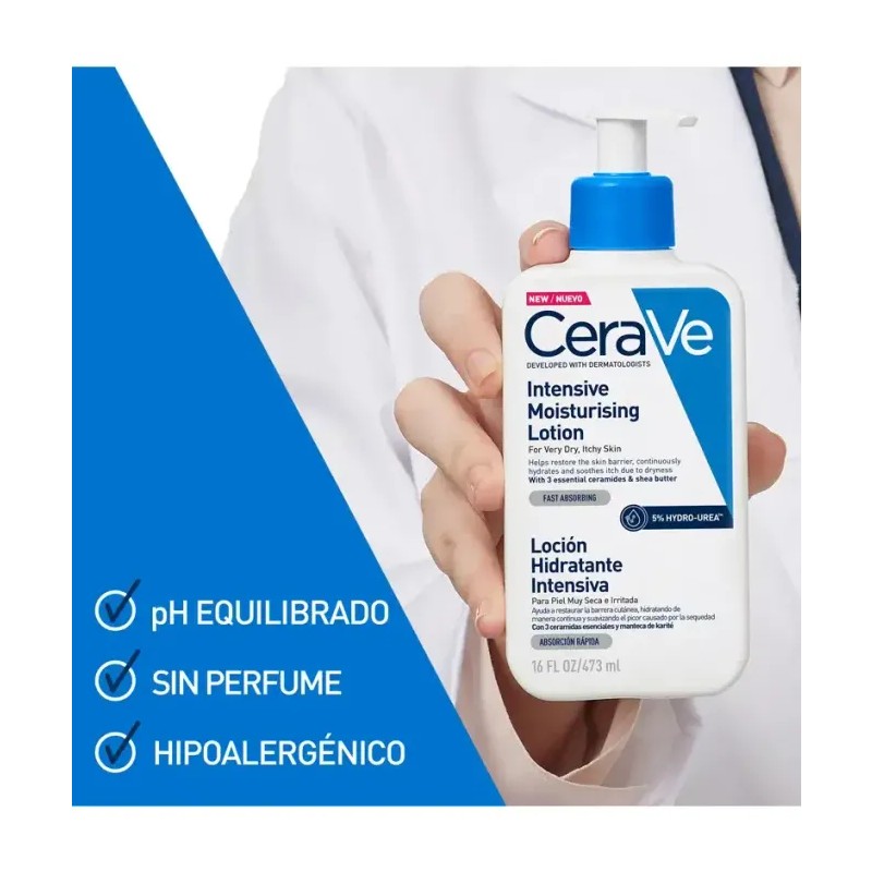 CERAVE LOCION HIDRATANTE INTENSIVA 473 ML