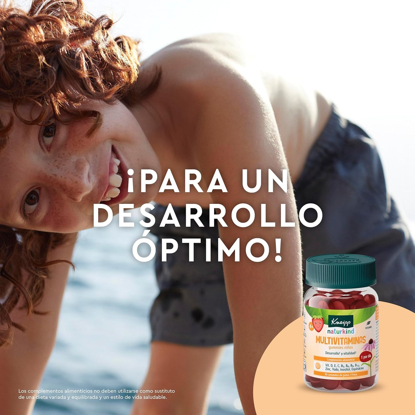 KNEIPP NIÑOS MULTIVITAMINICO 30 GUMMIES FRESA