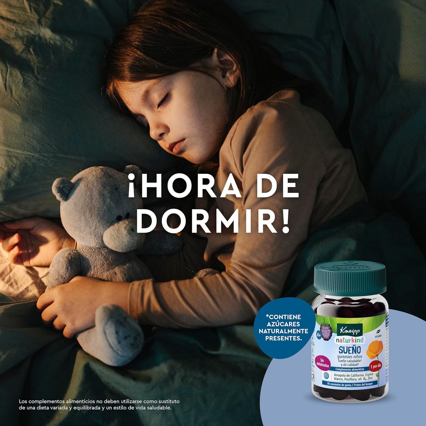 KNEIPP NIÑOS SUEÑO 30 GUMMIES FRUTOS DEL BOSQUE