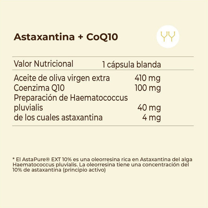 KOBHO ASTAXANTINA+COQ10 60 CAPSULAS