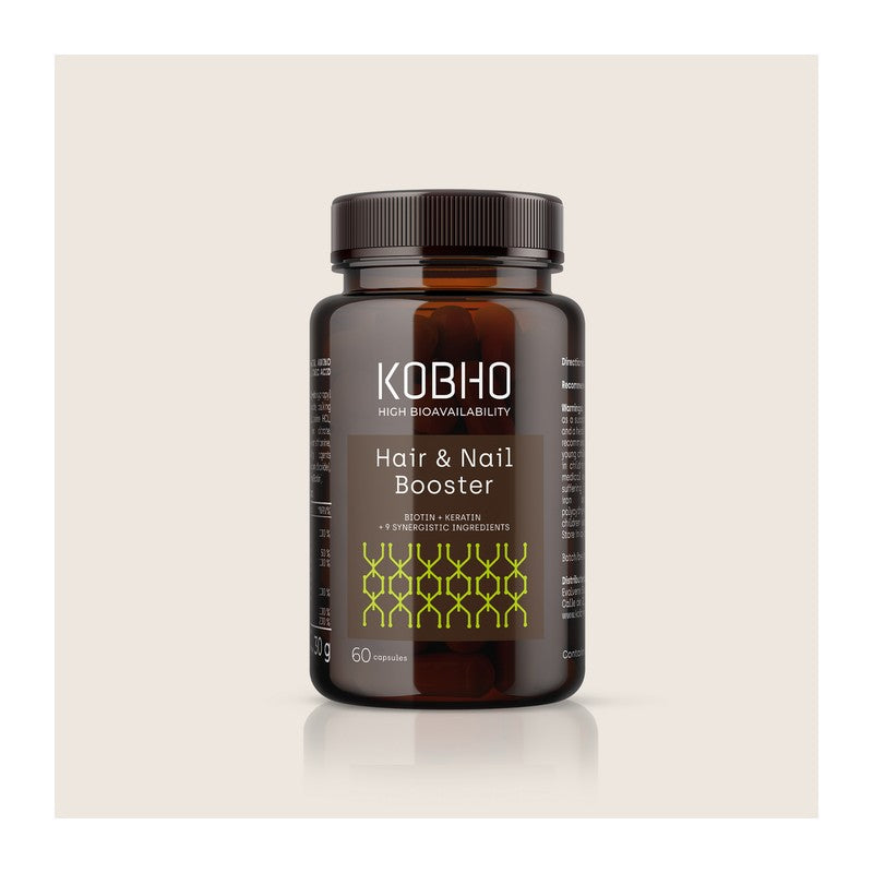 KOBHO HAIR &NAIL BOOSTER 60 CAPSULAS