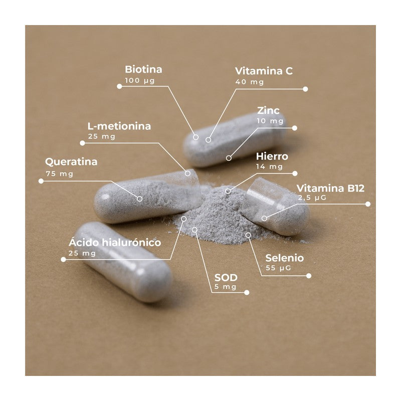 KOBHO HAIR &NAIL BOOSTER 60 CAPSULAS