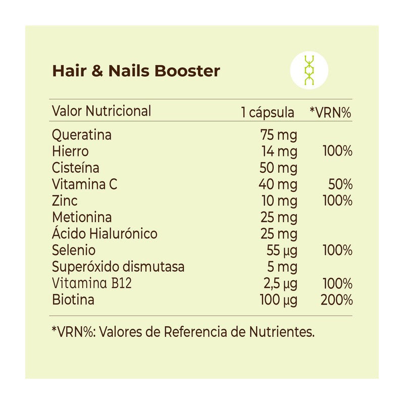 KOBHO HAIR &NAIL BOOSTER 60 CAPSULAS