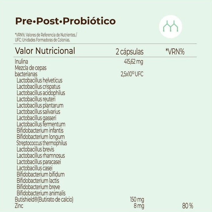 PRE POST PROBIOTIC KOBHO 60 CAPSULAS