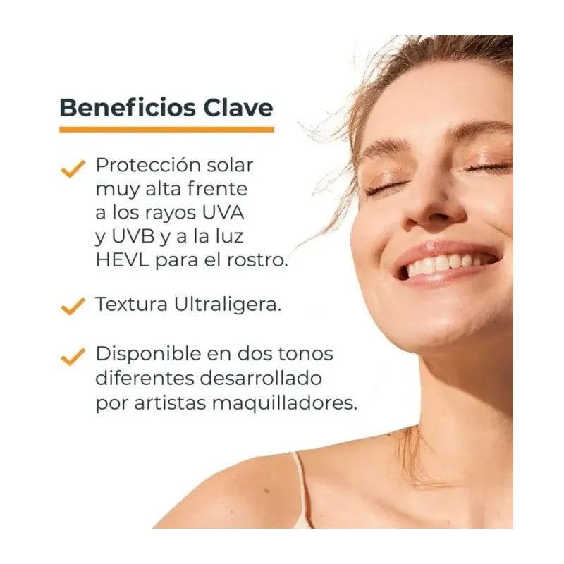 EUCERIN SUN HIDROPROTECT FLUIDO ULTRA LIGHT SPF50+ 50ML COLOR CLARO