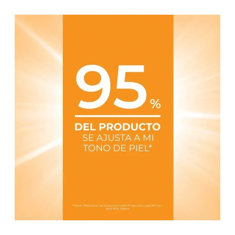 EUCERIN SUN HIDROPROTECT FLUIDO ULTRA LIGHT SPF50+ 50ML COLOR CLARO