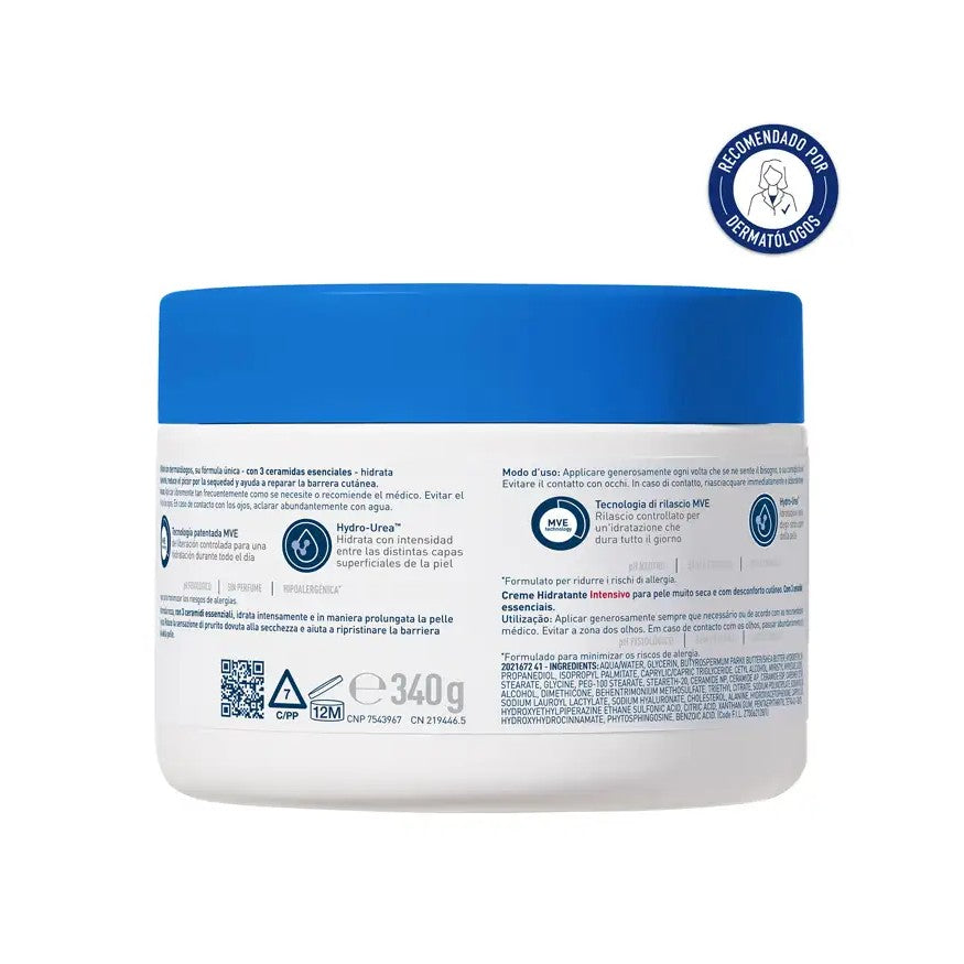 CERAVE CREMA HIDRATANTE INTENSIVA 340 GR