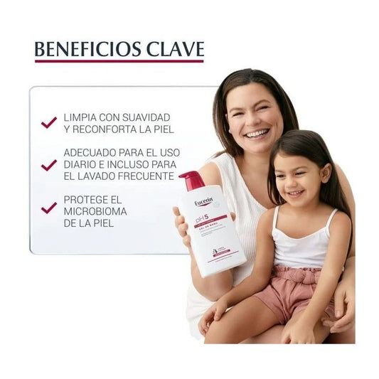 EUCERIN PH5 GEL BAÑO 1000 ML