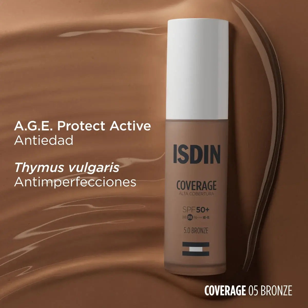 ISDIN COVERAGE SPF50+ 5.0 BRONZE