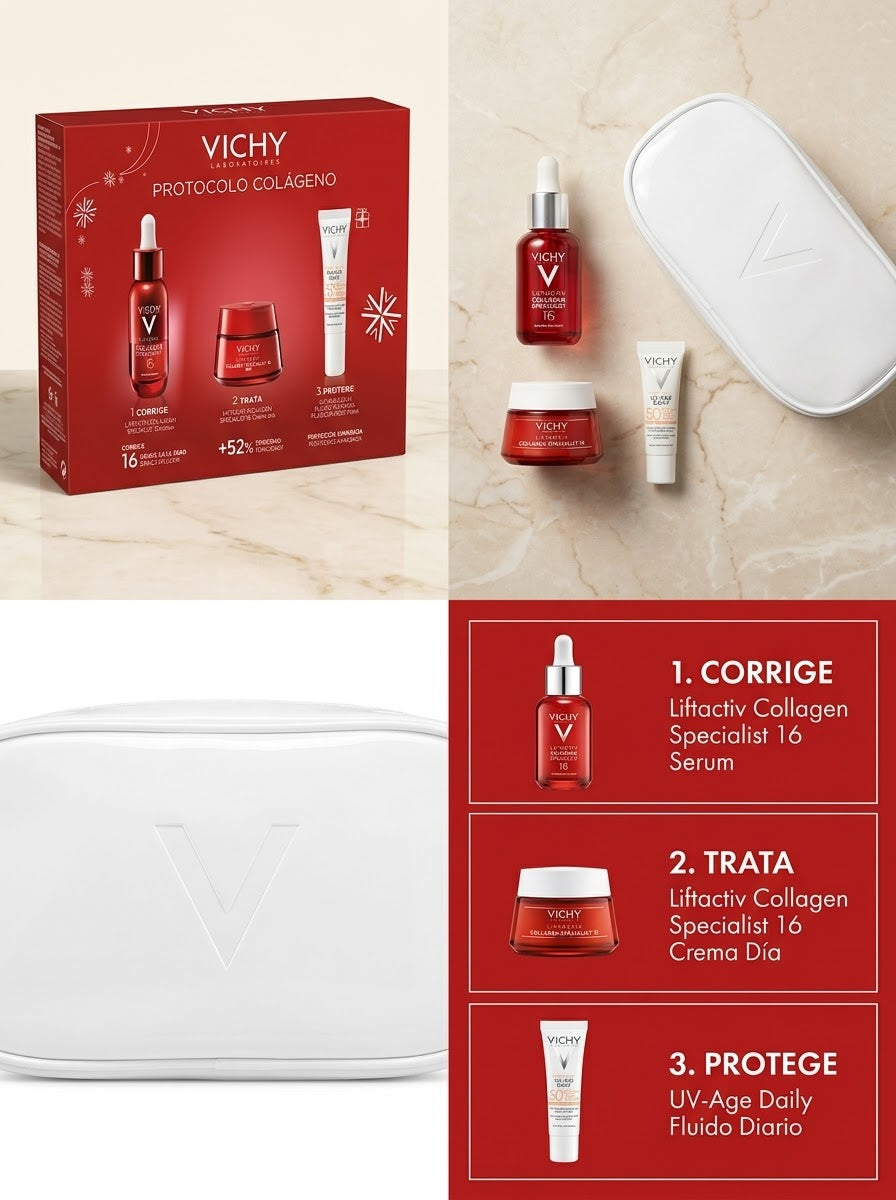 Cofre Vichy Navidad colágeno