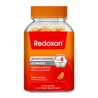 REDOXON ADVANCE DEFENSAS 60 GUMMIES SABOR NARANJA