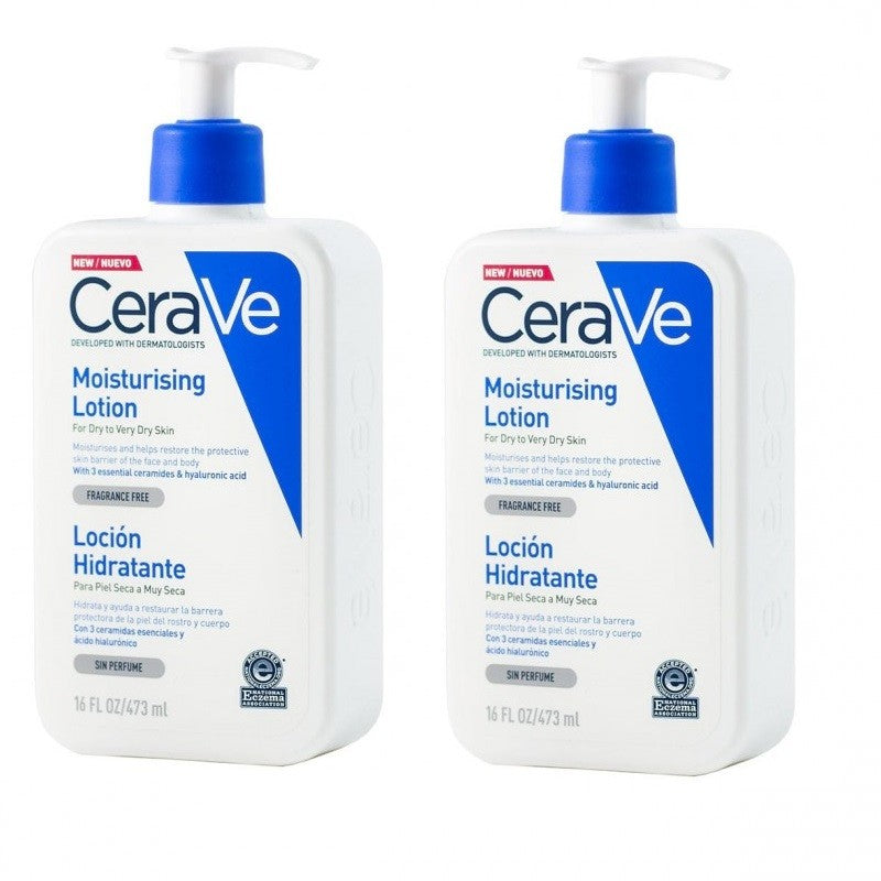 DUPLO CERAVE LOCION HIDRATANTE 473X2 ML