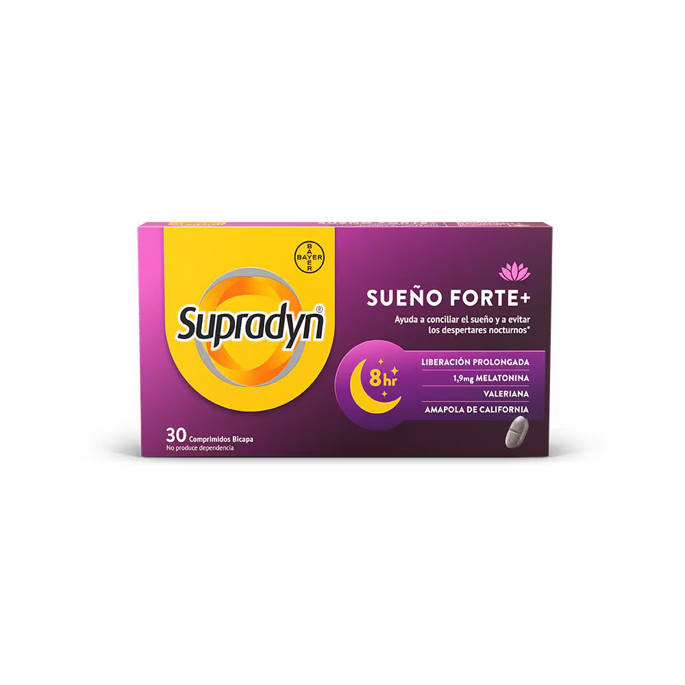 SUPRADYN SUEÑO FORTE+ 30 COMPRIMIDOS BICAPA
