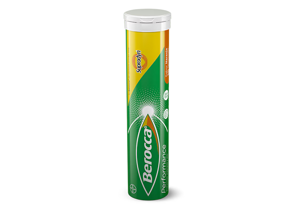 BEROCCA PERFORMANCE SABOR NARANJA 30 COMPRIMIDOS EFERVESCENTES