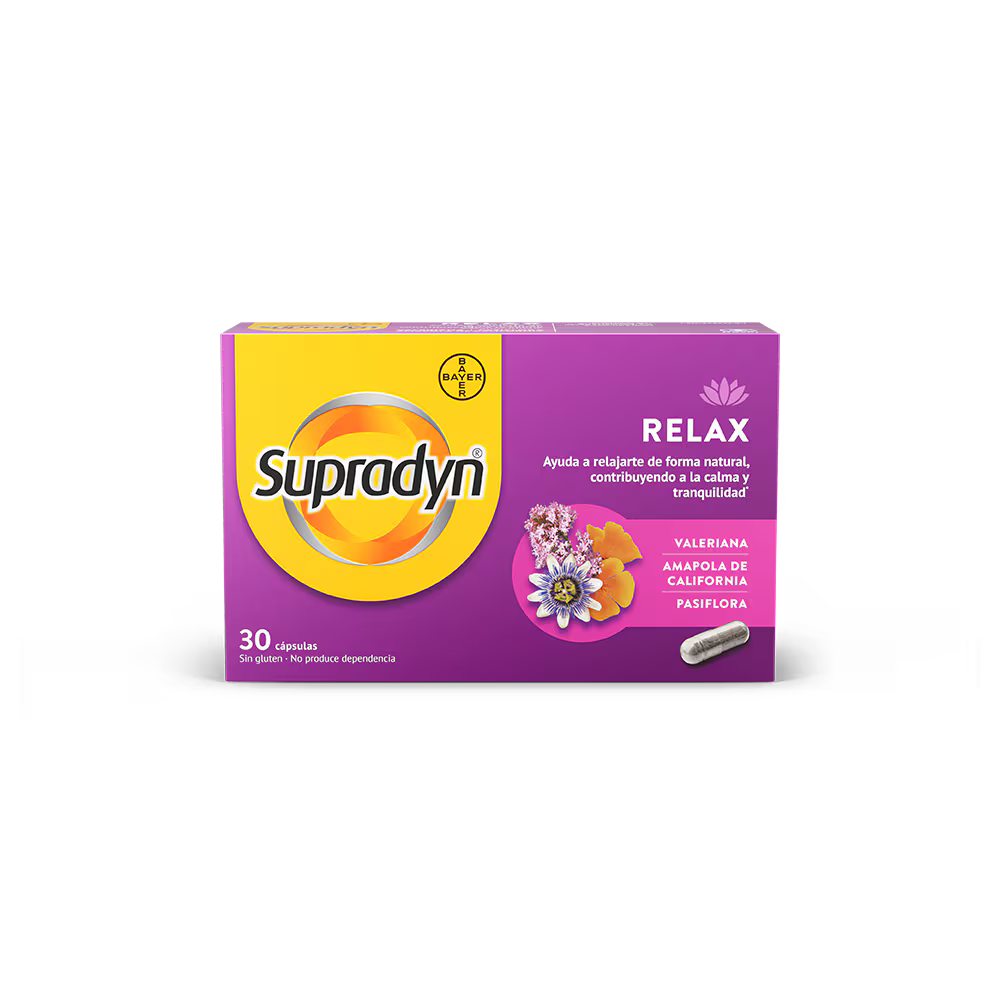 SUPRADYN RELAX 30 COMPRIMIDOS