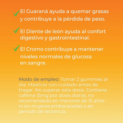 DUPLO BIMANAN GUMMIES QUEMAGRASAS GUARANÁ 60X2