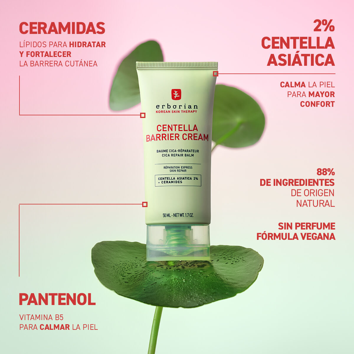 ERBORIAN CENTELLA BARRIER CREAM 50 ML
