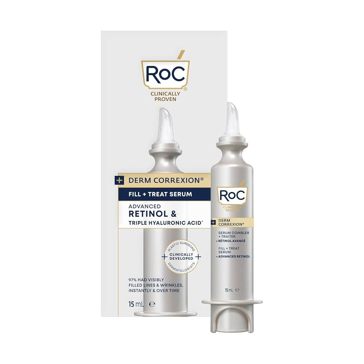 ROC DERM FILL+TREAT SERUM 15ML