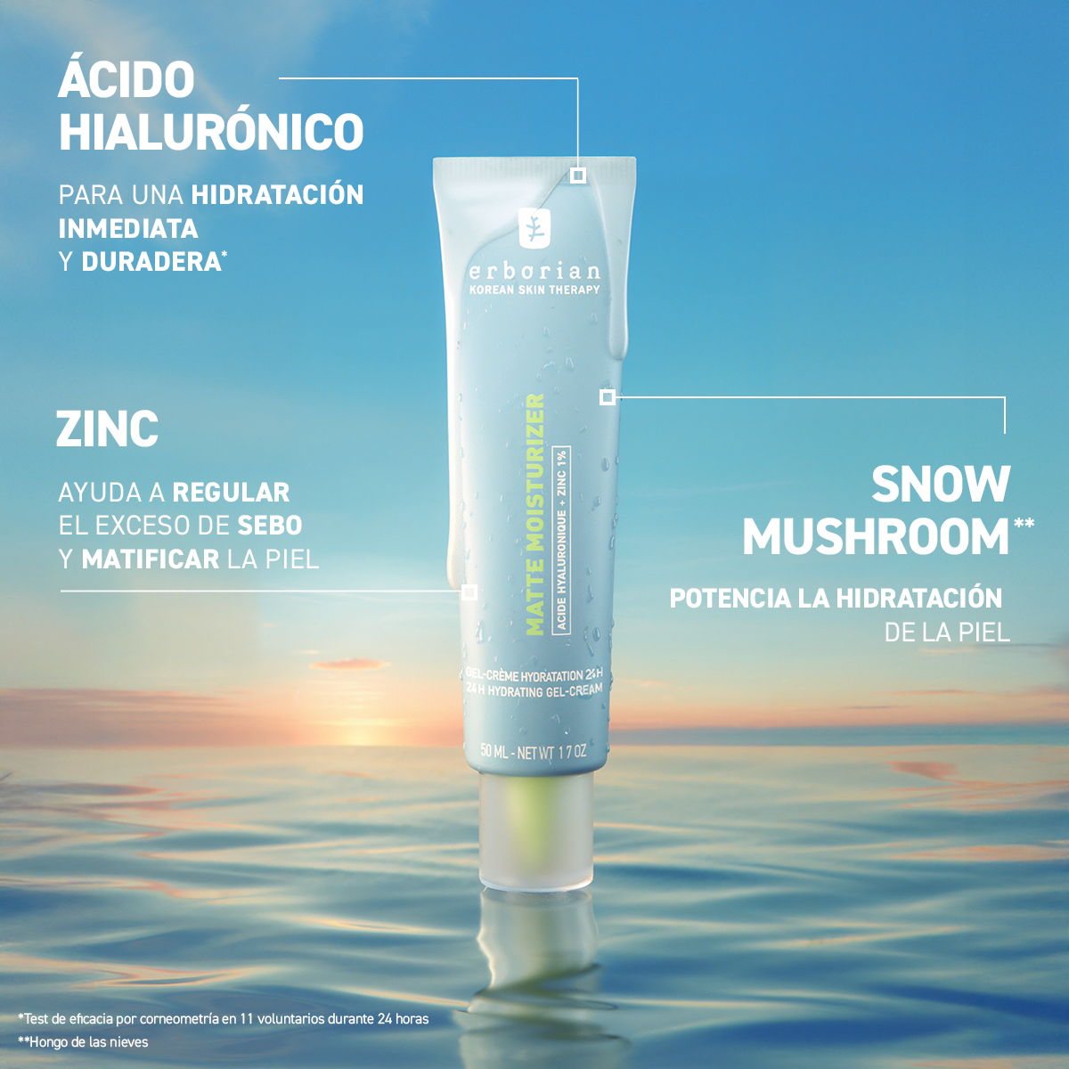 ERBORIAN MATTE MOISTURIZER 50 ML