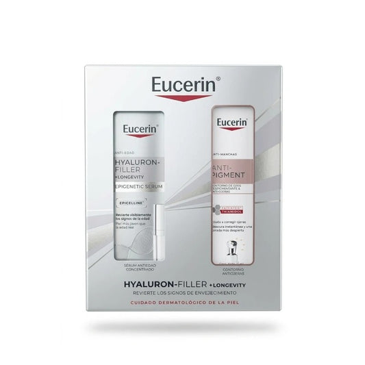 PACK EUCERIN HYALURON-FILLER LONGEVITY + EUCERIN ANTI-PIGMENT