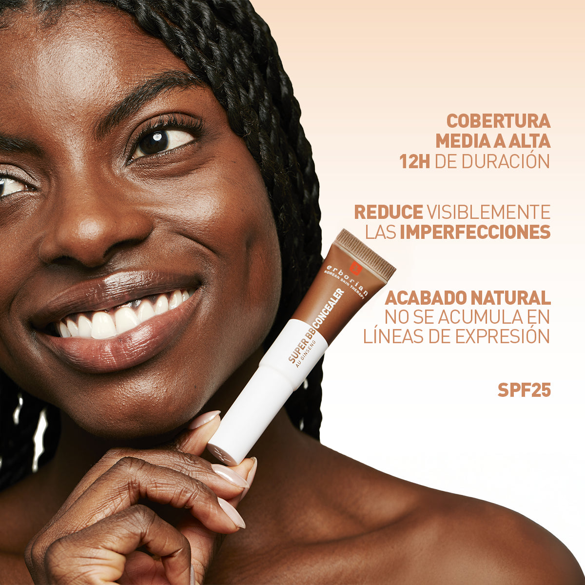 ERBORIAN SUPER BB CONCEALER AU GINSENG 10 ML COLOR CLAIR