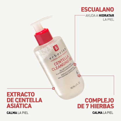 ERBORIAN CENTELLA CLEANSING GEL 180 ML