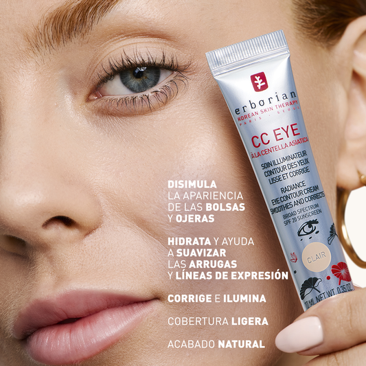 ERBORIAN CC EYE DORE  TRATAMIENTO PARA EL CONTORNO DE OJOS CON COLOR SPF 20  10ML