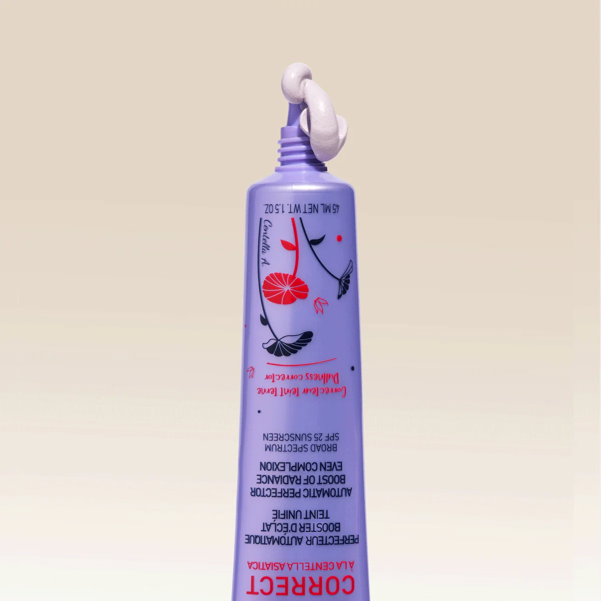 ERBORIAN CC DULL CORRECT TRATAMIENTO ILUMINADOR Y PERFECCIONADOR CON CENTELLA ASIATICA SPF25  15 ML