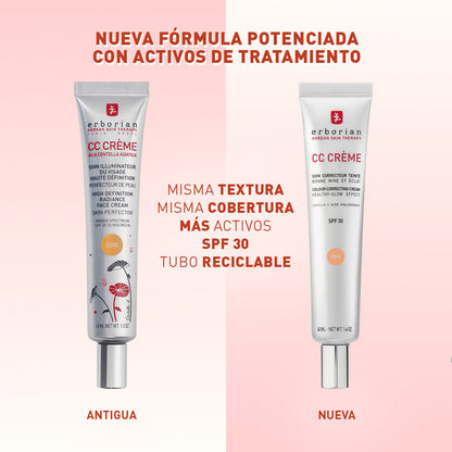 ERBORIAN CC CREME SPF 30 CLAIR 40 ML