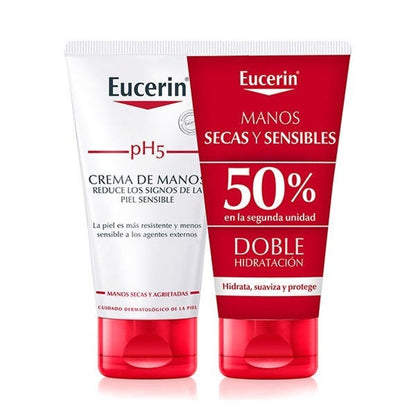 EUCERIN CREMA DE MANOS PH5 DUPLO