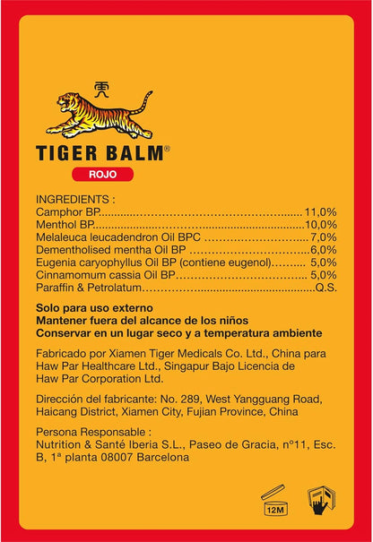 BALSAMO TIGRE ROJO 19G DIETISTA