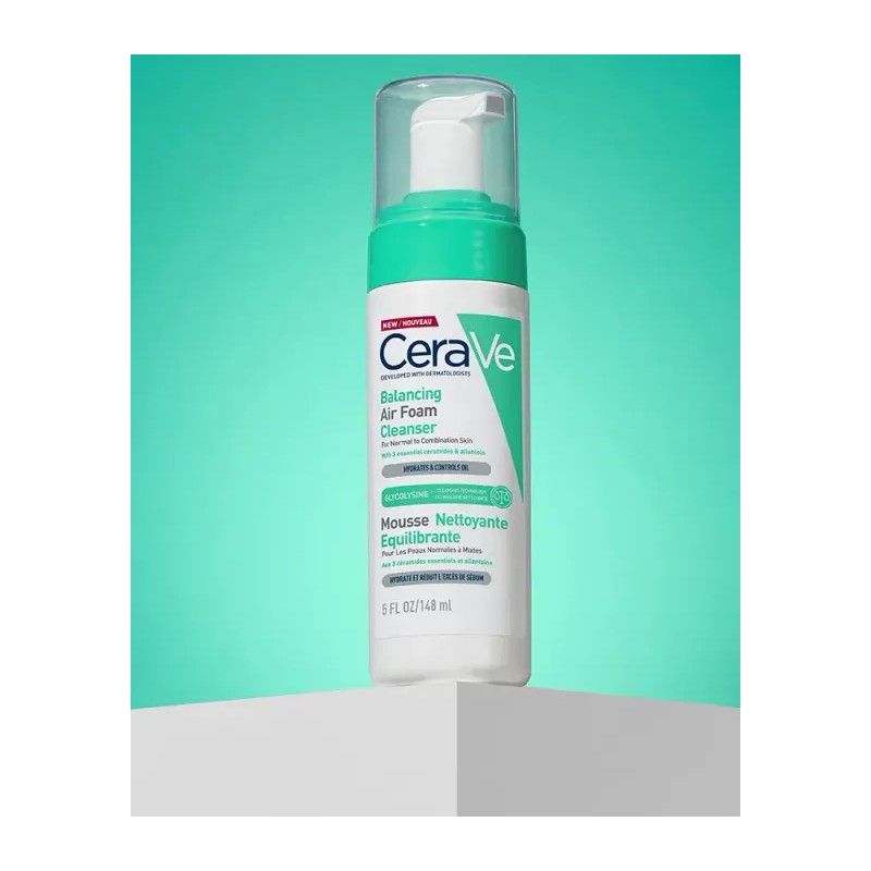 CERAVE LIMPIADOR AIR FOAM REEQUILIBRANTE