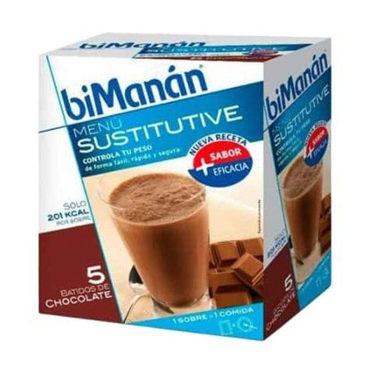 BIMANAN BATIDOS CHOCOLATE 250 GR 5 UNIDADES