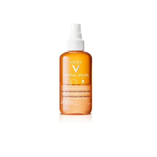 CAPITAL SOLEIL SPF50+ AGUA DE PROTECCION SOLAR CON BETACAROTENO