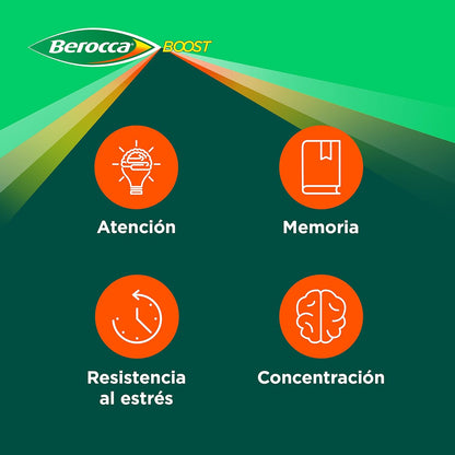 BEROCCA BOOTS SABOR CEREZA 30 COMPRIMIDOS EFERVESCENTES