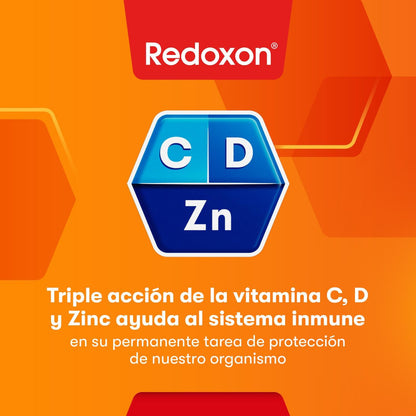 REDOXON EXTRA DEF NARANJA VIT C+ZINC 30C