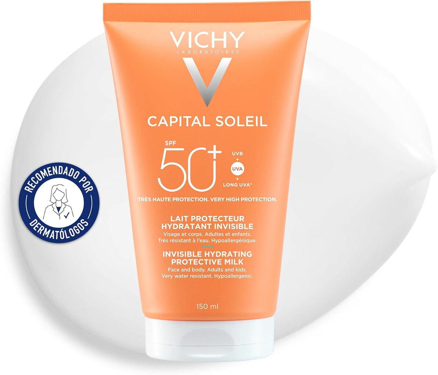 VICHY CAPITAL SOLEIL LECHE 50+   150ML