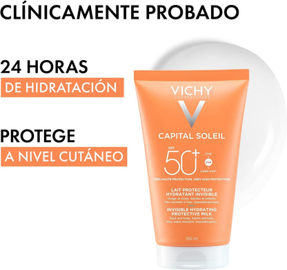 VICHY CAPITAL SOLEIL LECHE 50+   150ML