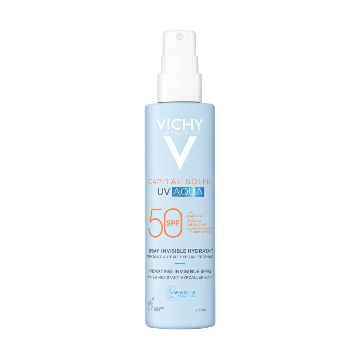 VICHY CAPITAL SOLEIL AQUA SPF50    200ML