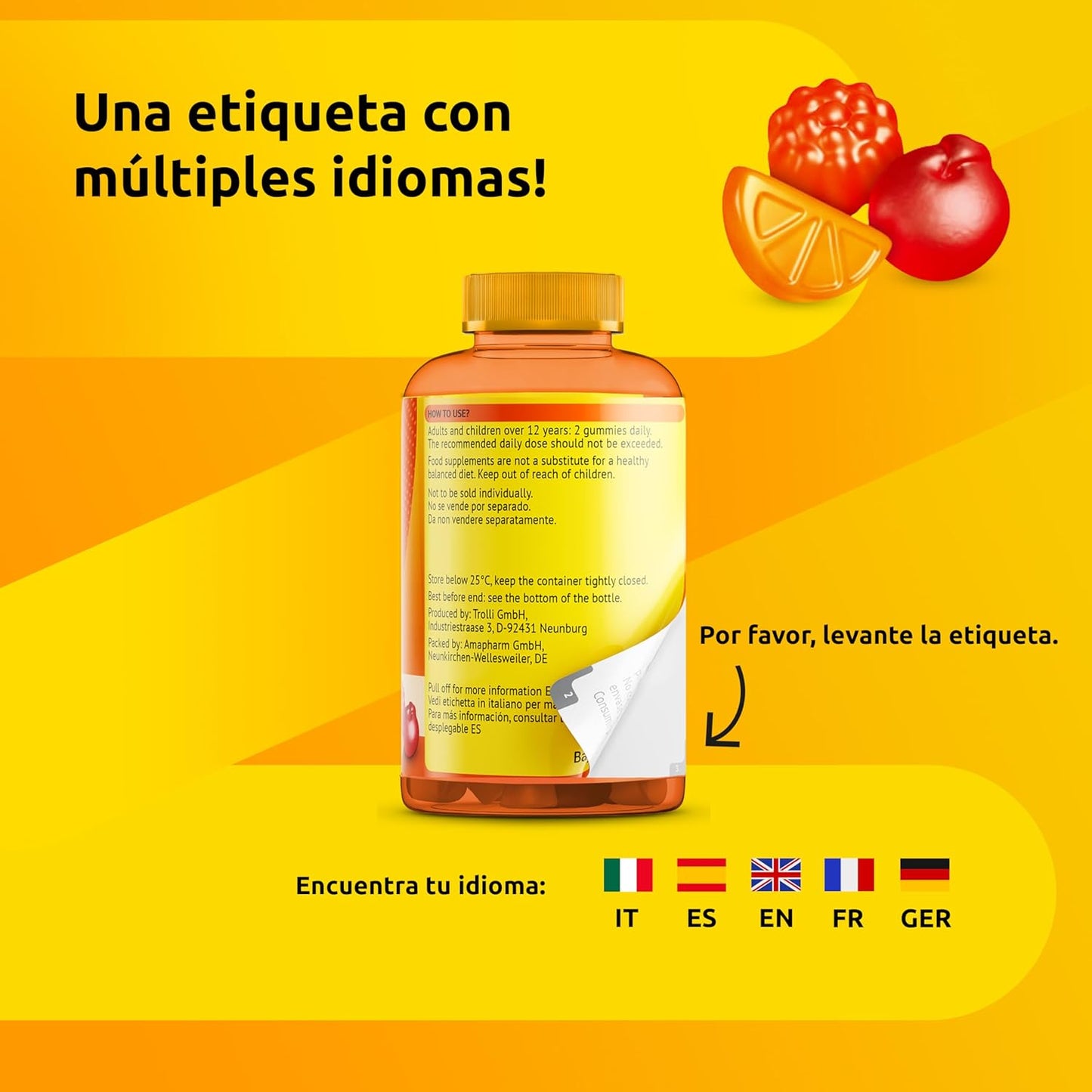 SUPRADYN ACTIVO ADULTOS GUMMIES 70 CARAM